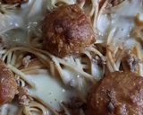 Foto del paso 5 de la receta: Spaghetti con albóndigas y salsa licuada