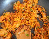 Foto del paso 3 de la receta: Pechito de cerdo con puré de boniato y verduras