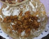 A picture of step 5 of Tikka mayo garlic roll.