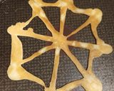 Halloweeni pókháló amerikai palacsintából recept fázis 7 fotója