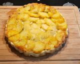 Une image de l'étape 4 de Tarte tatin pommes de terre et Comté.