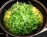 Foto del paso 3 de la receta Crema de rúcula con guisantes - veggie
