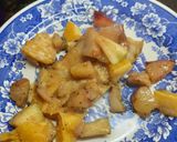 Foto del paso 5 de la receta: Frutas tibias con budín