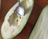 Foto del paso 1 de la receta: Berenjena rellena de soja texturizada