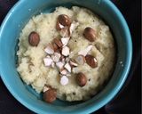 A picture of step 3 of Suji halwa.