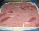 Foto del paso 1 de la receta: Rollo de jamón y queso