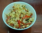 清冰箱小Q獨創肉乾炒飯的食譜步驟5照片