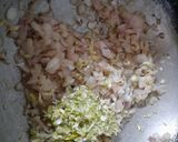A picture of step 6 of Veg kolapuri.