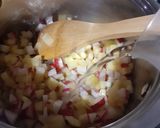 A picture of step 3 of Radish Cream Soup.