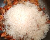 Foto del paso 3 de la receta: Risotto tinto 🍷