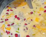 A picture of step 3 of Sago with Mango and Coconut Milk.