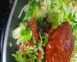 A picture of step 1 of Paneer Chilli Sizzler.