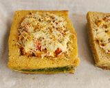 A picture of step 20 of Crispy Cheesy Paneer Tikka Disc.