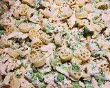 A picture of step 4 of Shredded Chicken Broccoli 🥦 Pasta Bake.