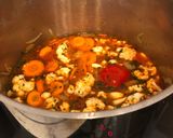 Karfiolleves gazdagon ☀️ebéd☀️ recept fázis 3 fotója