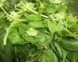 A picture of step 3 of Tri colour juice.