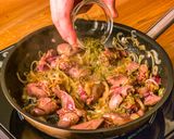 Resztelt csirkemáj recept fázis 5 fotója