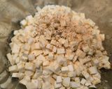 Zellerkrémleves, pirított kiflivel, sajtropogóssal recept fázis 3 fotója