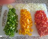 Foto del paso 1 de la receta: Macarrones con pimientos