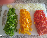 Foto del paso 1 de la receta: Macarrones con pimientos