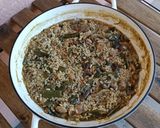 Foto del paso 10 de la receta: Arroz de aprovechamiento de mar, montaña y huerto