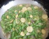 Foto langkah ke 3 dari resep Tumis buncis mix baby jagung.