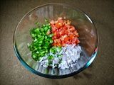 Nachos Supreme with Kidney Beans and Veggies