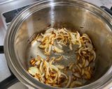 A picture of step 1 of Uzbekistan Buckwheat Beef Plov.