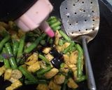 Foto langkah ke 4 dari resep Oseng Kacang Panjang Tempe.