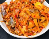 A picture of step 5 of Assorted fish sauce.