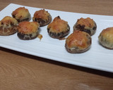 Foto del paso 9 de la receta: ✅🗣📢 Champiñones rellenos de atún y queso fresco🍄