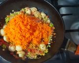 Foto del paso 3 de la receta: Cous cous con champiñones y vegetales
