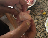 Foto del paso 5 de la receta: 342. Chupa chups de pollo rellenos con salsa chutney de mango en Airfryer (principal carne)