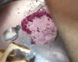A picture of step 4 of Instant bread cake.