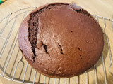 Csokoládés málnás torta