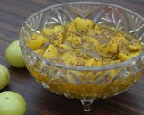 A picture of step 4 of Amla Pickle.