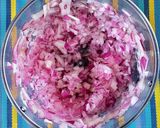 Foto del paso 5 de la receta Garbanzos y langostinos con reducción de las cabezas