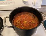 A picture of step 3 of Ray's Vegan Lasagna.