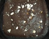 A picture of step 1 of Eggless Cake tarts with chocolate and walnuts.