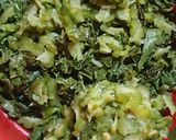 Foto langkah ke 1 dari resep Pepes Daun Singkong Pare.