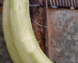 A picture of step 1 of Homemade Raw banana chips.