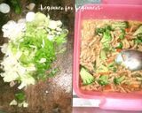 Foto langkah ke 3 dari resep Pangsit Goreng isi Brokoli usus.