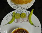 A picture of step 15 of Chole Bhature.