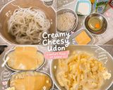 Foto langkah ke 4 dari resep Creamy Cheesy Udon.