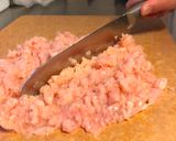 A picture of step 1 of Chicken nuggets.