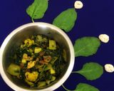A picture of step 6 of Palong CHACHHORI / Spinach Dry Curry.