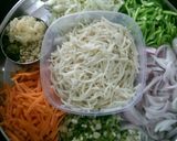 A picture of step 1 of Veg Spring Rolls.