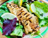 A picture of step 8 of Grilled Cod in three marinades.