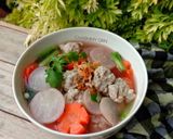 A picture of step 5 of Radish and Pork Soup.