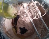 Foto langkah ke 2 dari resep Bolu Kukus Coklat 2 telur takaran sendok (Brownies Nyoklat Ekonomis).